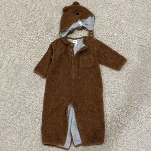 Baby Gap Fuzzy Bear Suit